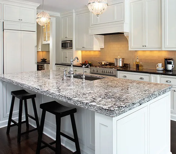 Professional countertop upgrades provide durable surfaces with stylish designs to transform your kitchen space.