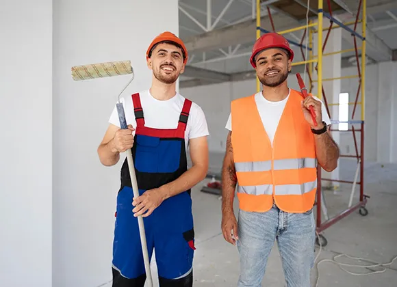 Exterior and interior painting services using premium paints for a fresh, vibrant look and long-lasting finish.