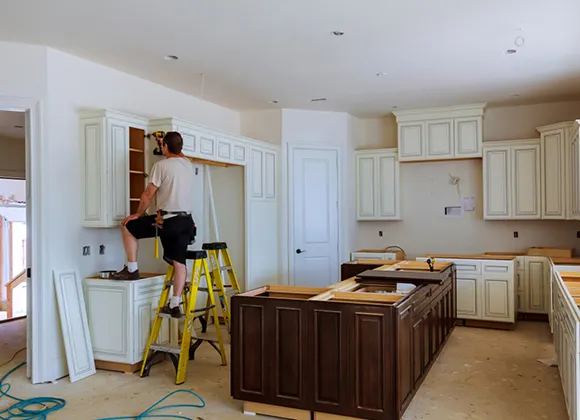 Full kitchen renovations provide complete transformations with custom cabinetry, modern appliances, and stylish finishes