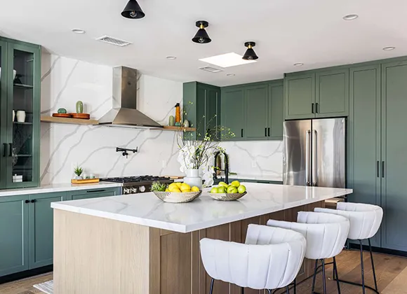 Kitchen island design and installation service create functional, stylish centerpieces tailored to your space and needs.