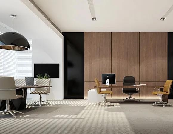 Office designing and finishing services to create professional, functional, and aesthetically pleasing workspaces for productivity.